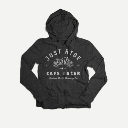 Garment-dyed Super Soft Slub Cotton Hoodie in Ash